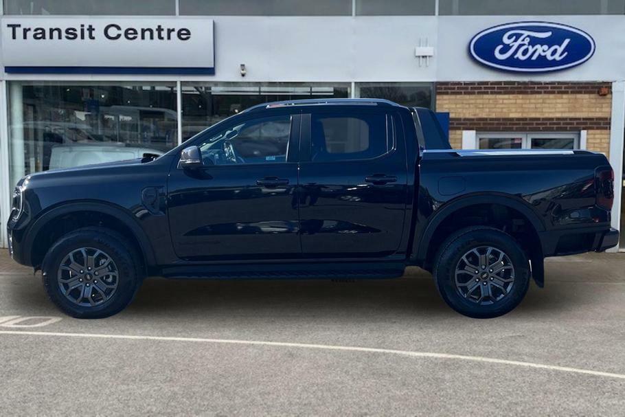 Ford Ranger Wildtrak 2.0 Ecoblue 205Ps 4X4 Double Cab Pic WV75YOX Black #5
