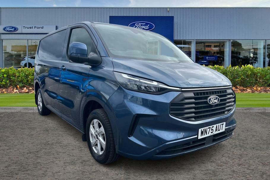 Ford Transit Custom 280 Limited L1 Swb Fwd 2.0 Ecoblue 136Ps Low Blue