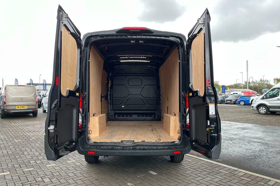 Ford Transit Custom 350 Limited L3 H2 Lwb Medium Roof Fwd 2.0 Ecoblue WN75DZF Black #6