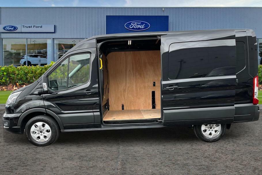 Ford Transit Custom 350 Limited L3 H2 Lwb Medium Roof Fwd 2.0 Ecoblue WN75DZF Black #5