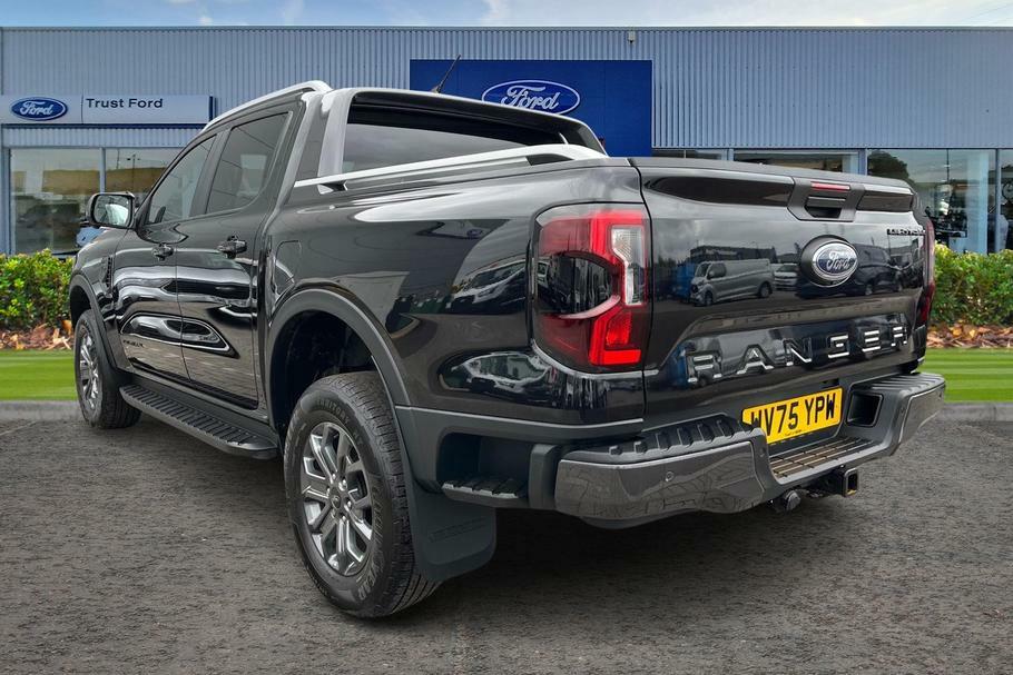 Ford Ranger Wildtrak 2.0 Ecoblue 205Ps 4X4 Double Cab Pic WV75YPW Black #2