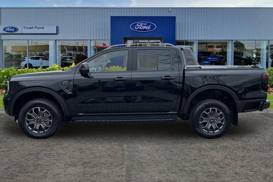 Ford Ranger Wildtrak 2.0 Ecoblue 205Ps 4X4 Double Cab Pic WV75YPW Black #5