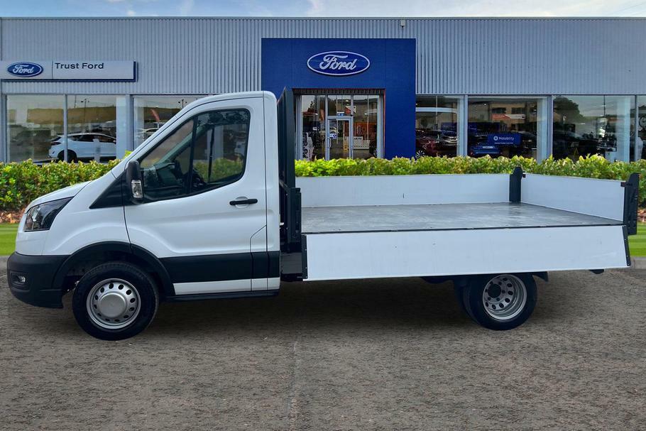 Ford Transit Custom 350 Leader L2 Mwb Single Cab Tipper Rwd 2.0 Ecoblu WR75VPV White #5