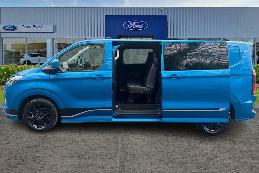 Ford Transit Custom 320 Sport L2 Lwb Double Cab In Van Fwd 2.5 Ph WX75LWY Blue #5