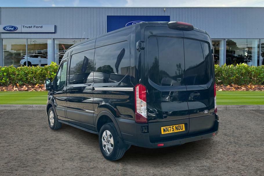 Ford Transit Custom 350 Limited L2 H2 Mwb Medium Roof Fwd 2.0 Eco WN75NOU Black #2