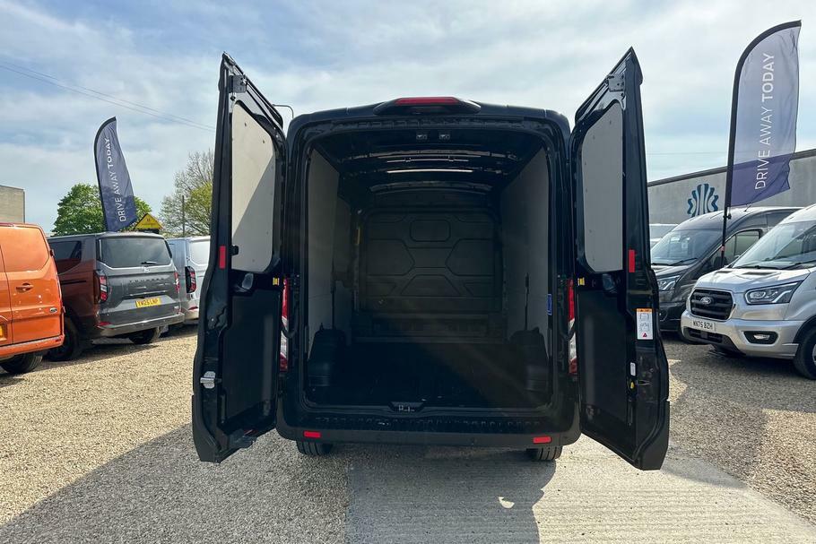 Ford Transit Custom 350 Limited L2 H2 Mwb Medium Roof Fwd 2.0 Eco WN75NOU Black #6