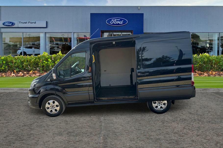 Ford Transit Custom 350 Limited L2 H2 Mwb Medium Roof Fwd 2.0 Eco WN75NOU Black #5