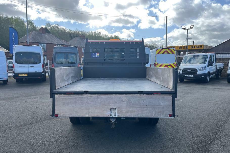 Ford Transit Custom 350 Leader L3 Lwb Double Cab Tipper Rwd 2.0 Ecoblu ML72SYS White #6