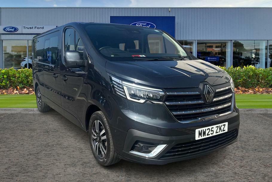 Renault Trafic Ll30 Blue Dci 170 Lwb Extrasportsafety Crewvan E Grey