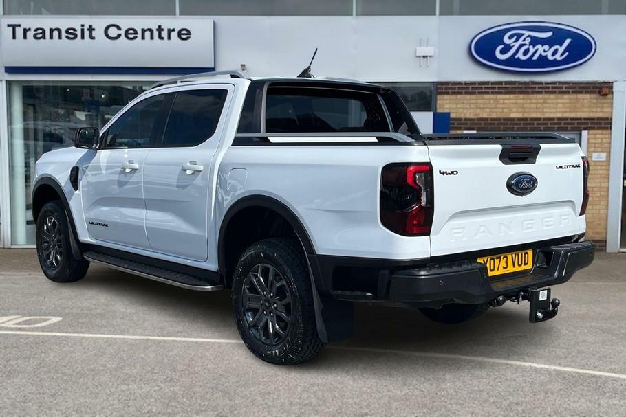 Ford Ranger Wildtrak 2.0 Ecoblue 205 Double Cab Pick Up YO73VUD White #2