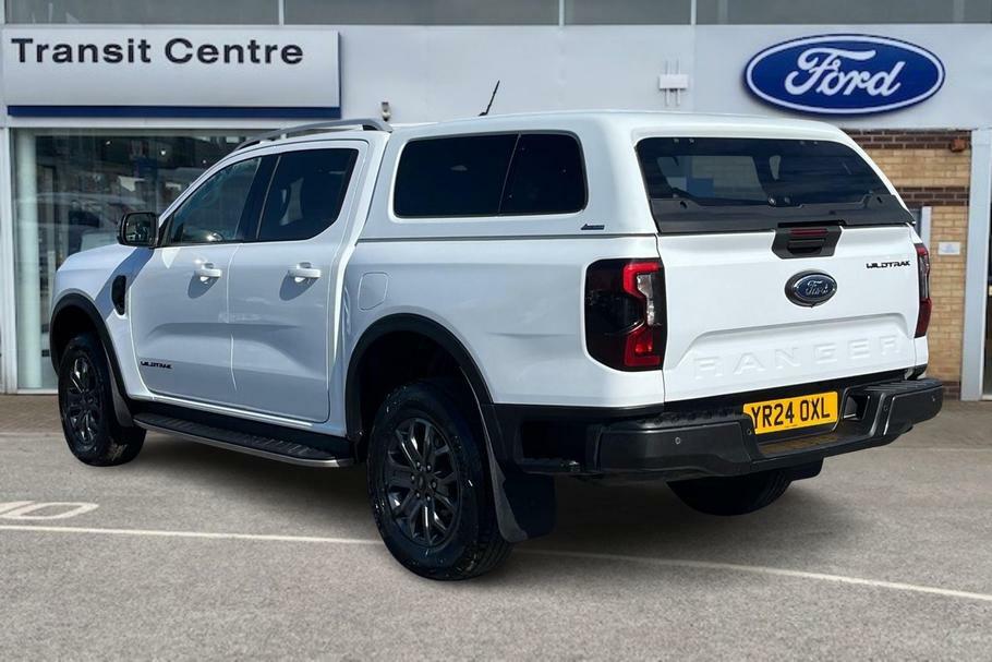 Ford Ranger Wildtrak 2.0 Ecoblue 205 Double Cab Pick Up YR24OXL White #2