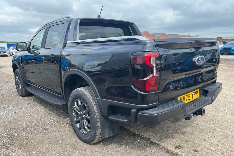 Ford Ranger Wildtrak 2.0 Ecoblue 205Ps 4X4 Double Cab Pic WV75YPP Black #2