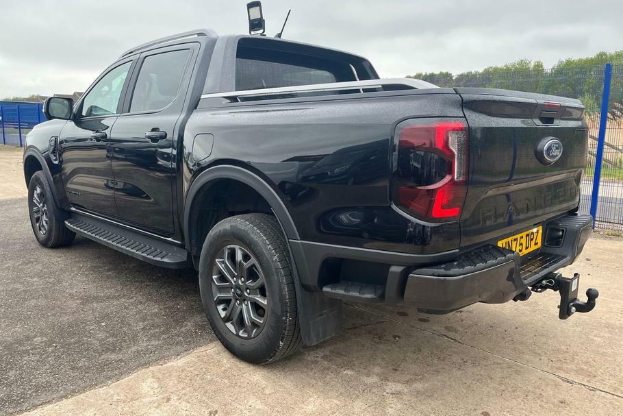 Ford Ranger Wildtrak 2.0 Ecoblue 205Ps 4X4 Double Cab Pic WN75DPZ Black #2
