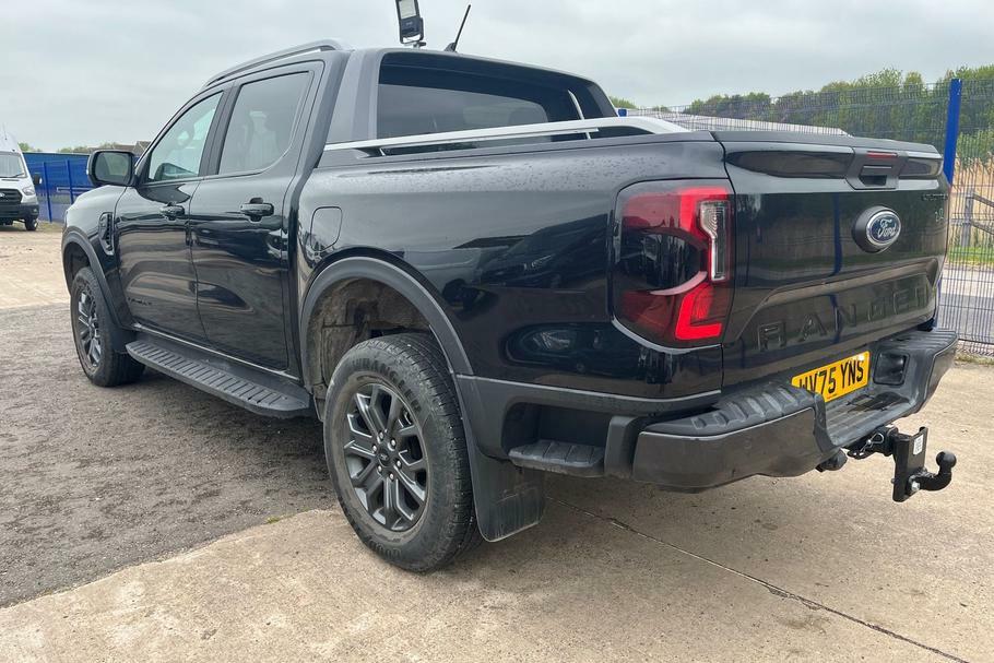 Ford Ranger Wildtrak 2.0 Ecoblue 205Ps 4X4 Double Cab Pic WV75YNS Black #2
