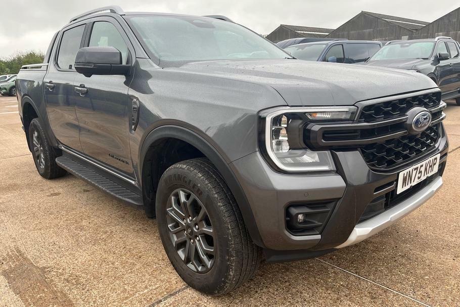 Ford Ranger Wildtrak 2.0 Ecoblue 205Ps 4X4 Double Cab Pic WN75KHP Grey