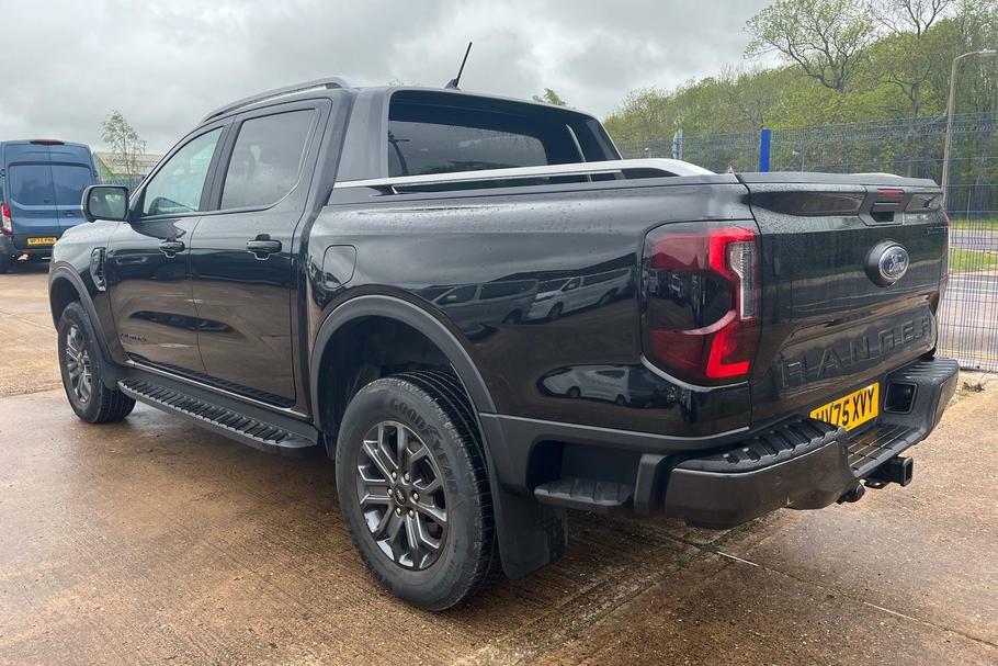 Ford Ranger Wildtrak 2.0 Ecoblue 205Ps 4X4 Double Cab Pic WV75XVY Black #2