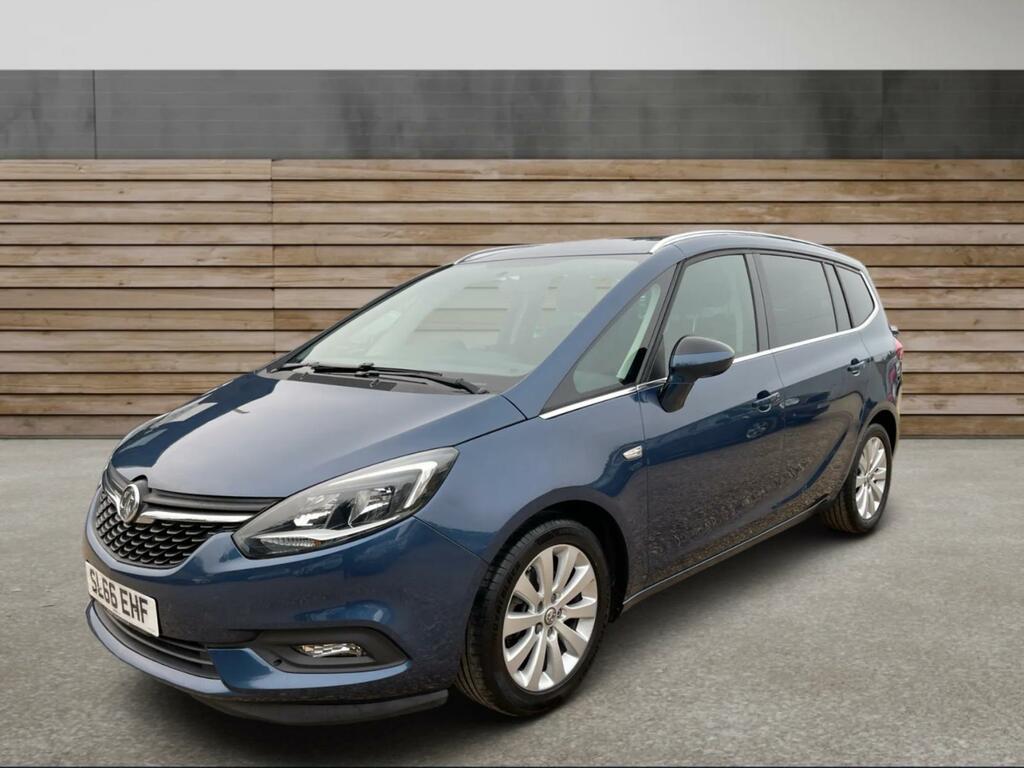 Vauxhall Zafira Tourer 1.4I Turbo Energy Mpv Euro 6 14 SL66EHF Blue #2
