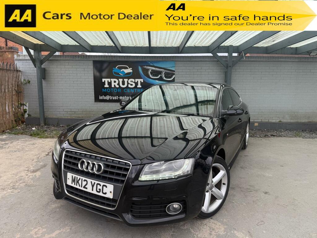 Audi A5 2.0 Tdie S Line Sportback Euro 5 Ss Black