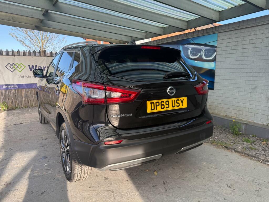 Nissan Qashqai 1.3 Dig-t N-connecta Euro 6 Ss DP69USY Black #5