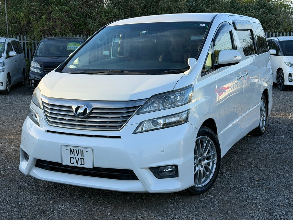 Toyota Vellfire Alphard Prime Selection Twin Elec Doors Tailg White #2