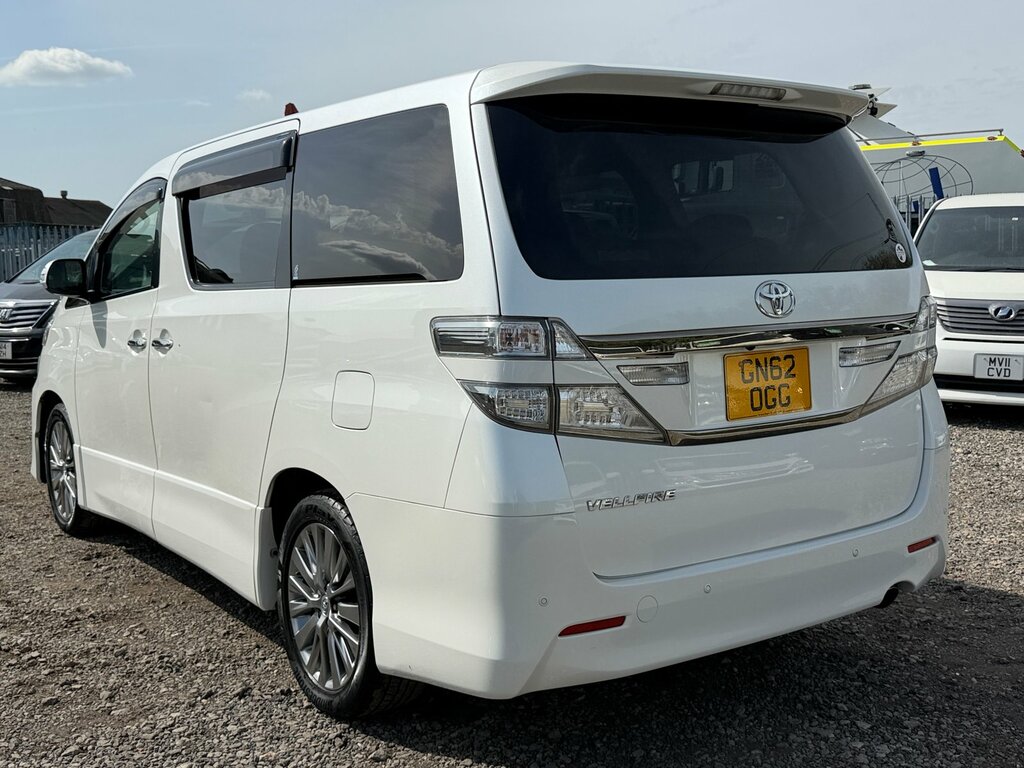 Toyota Vellfire 6 Hybrids Available Black #5
