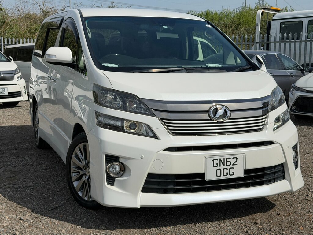 Toyota Vellfire 6 Hybrids Available Black #1