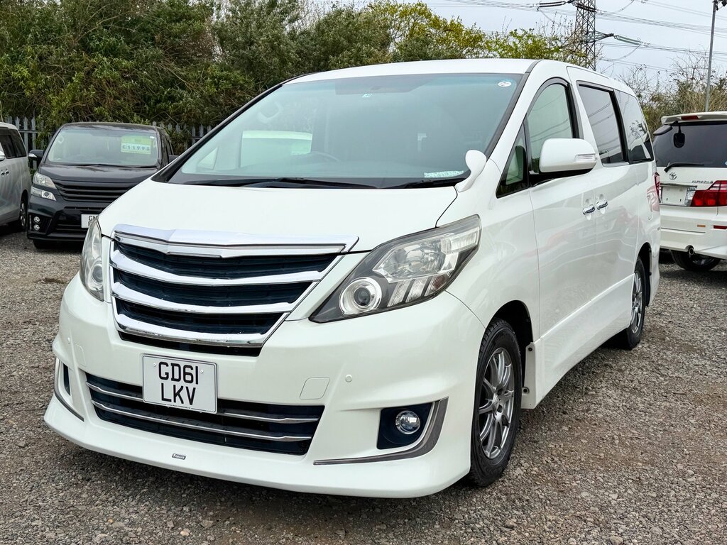 Toyota Alphard Vellfire 2.4 7 Seats Ulez Free Modellista K White #3