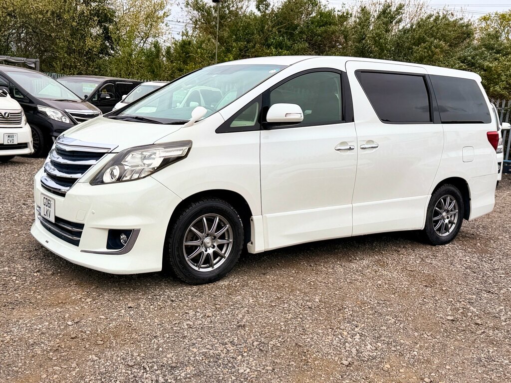 Toyota Alphard Vellfire 2.4 7 Seats Ulez Free Modellista K White #4