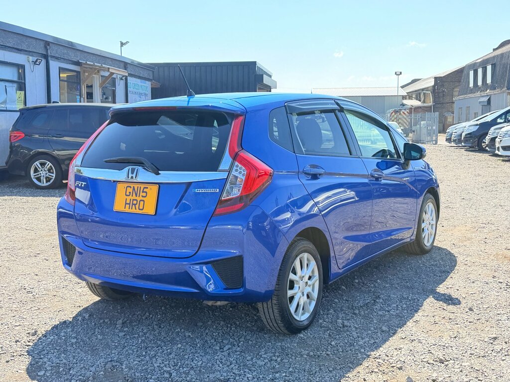 Honda Fit Hatchback Blue #7