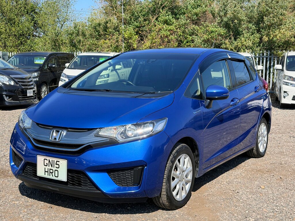 Honda Fit Hatchback Blue #3