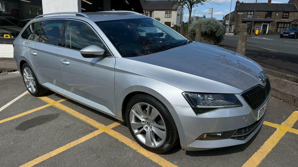 Skoda Superb Estate 2.0 Tdi Se L Executive Euro 6 Ss 20 EO65BXB Silver #4