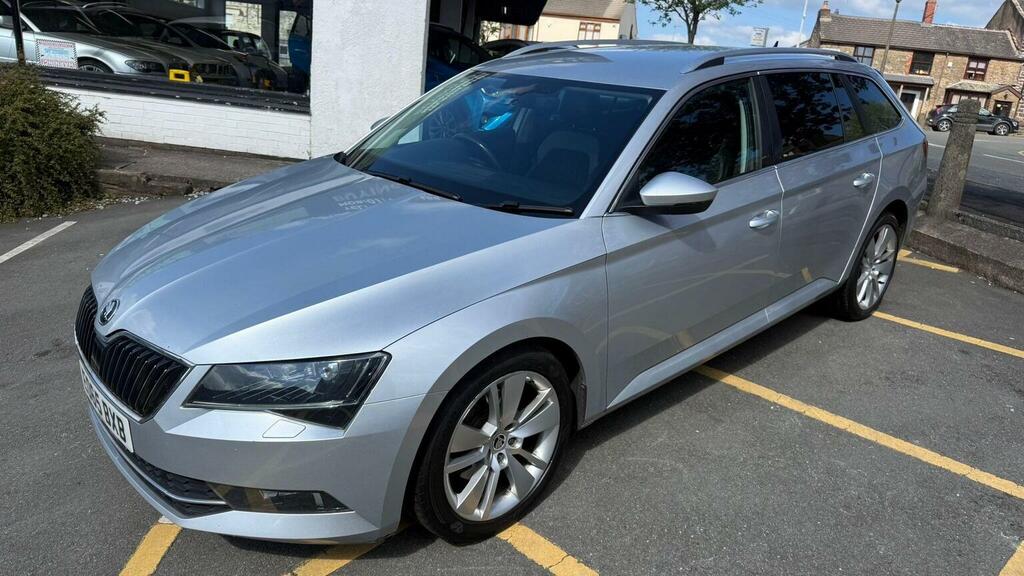 Skoda Superb Estate 2.0 Tdi Se L Executive Euro 6 Ss 20 EO65BXB Silver #6