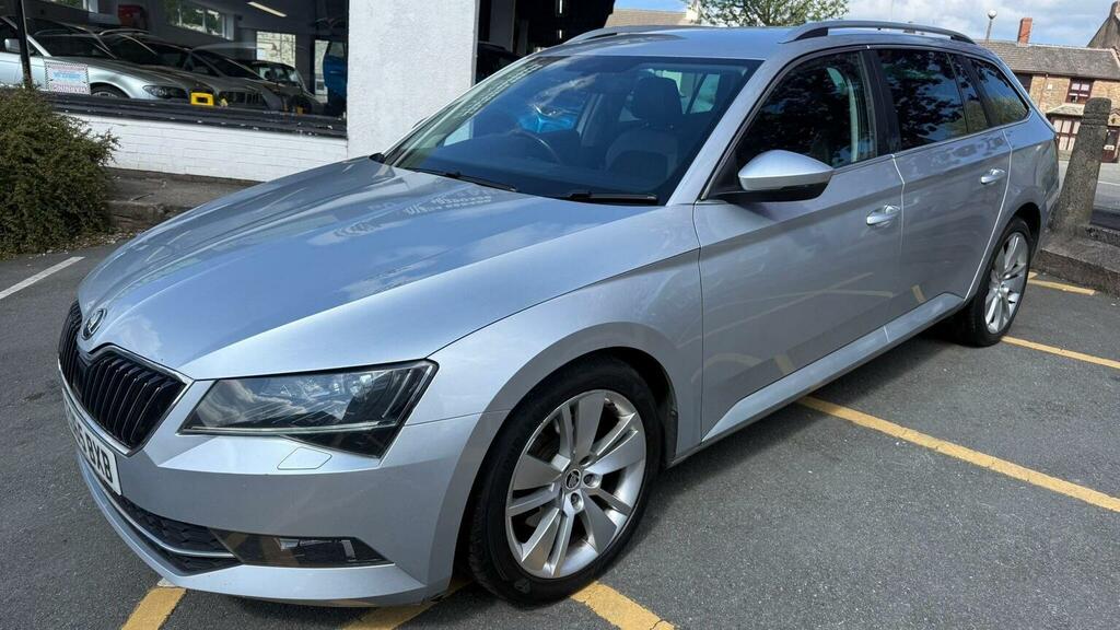 Skoda Superb Estate 2.0 Tdi Se L Executive Euro 6 Ss 20 EO65BXB Silver #3