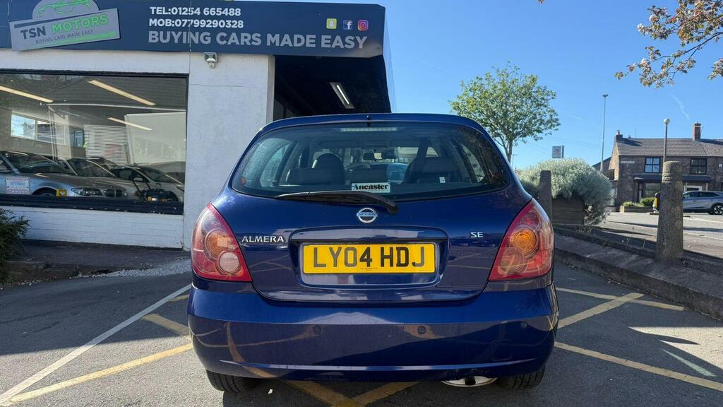 Nissan Almera Hatchback Black #20