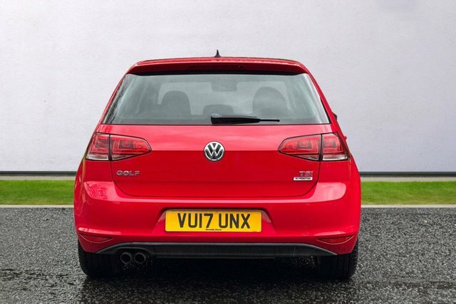 Volkswagen Golf Tsi Bluemotion Tech Act VU17UNX Red #6