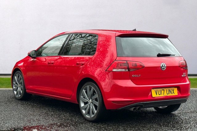 Volkswagen Golf Tsi Bluemotion Tech Act VU17UNX Red #5