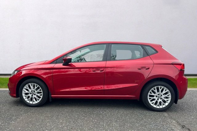 Seat Ibiza Mpi Se Technology Hatchback NY19JYE Red #4