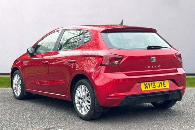 Seat Ibiza Mpi Se Technology Hatchback NY19JYE Red #5