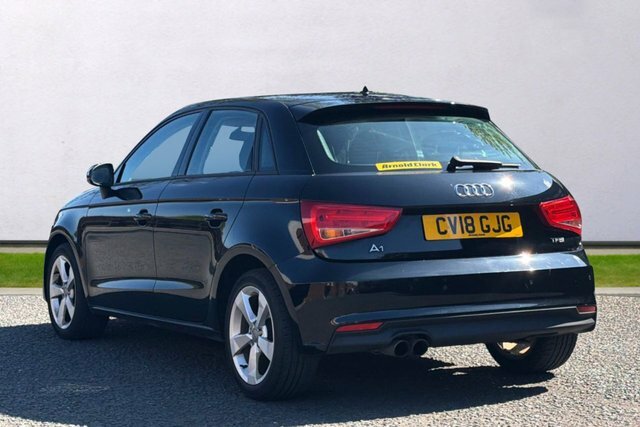 Audi A1 Tfsi Sport Sportback CV18GJG Black #4