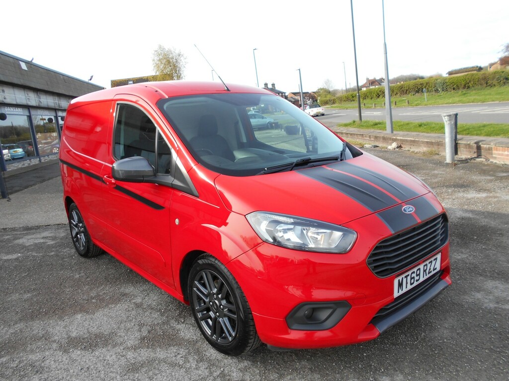 Ford Transit Courier Panel Van 1.5 Tdci Sport 201969 Red #2