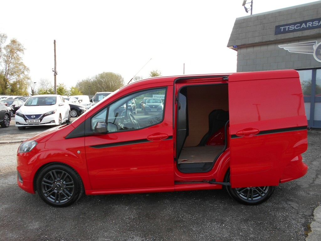 Ford Transit Courier Panel Van 1.5 Tdci Sport 201969 Red #3