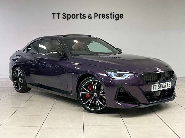 BMW 2 Series M240i Xdrive Step Alloys, Sun Roof, P WG22HWD Purple #3