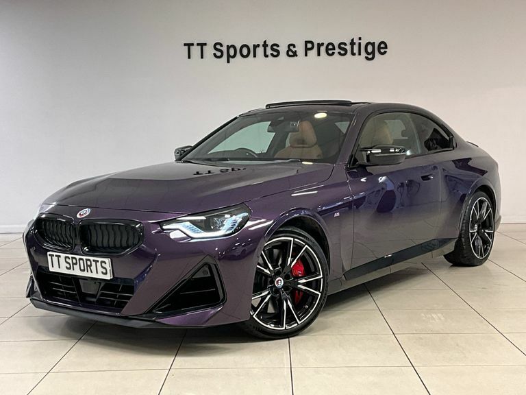 BMW 2 Series M240i Xdrive Step Alloys, Sun Roof, P Purple