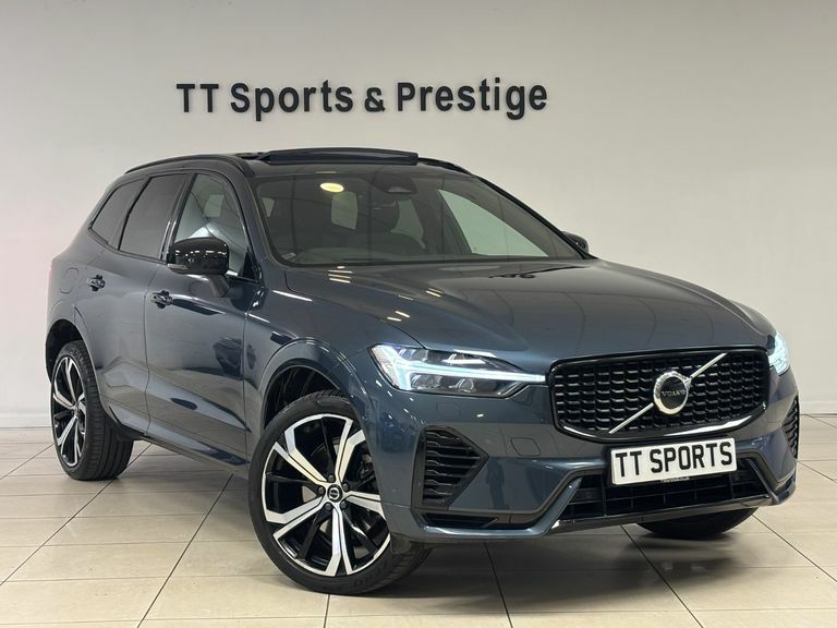 Volvo XC60 2.0 T8 Recharge Phev R Design Pro Awd 21 LK71TGZ Blue #3