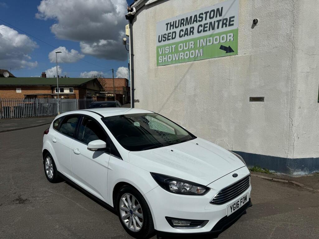 Ford Focus Hatchback 1.5 Tdci Titanium Euro 6 Ss 2016 White