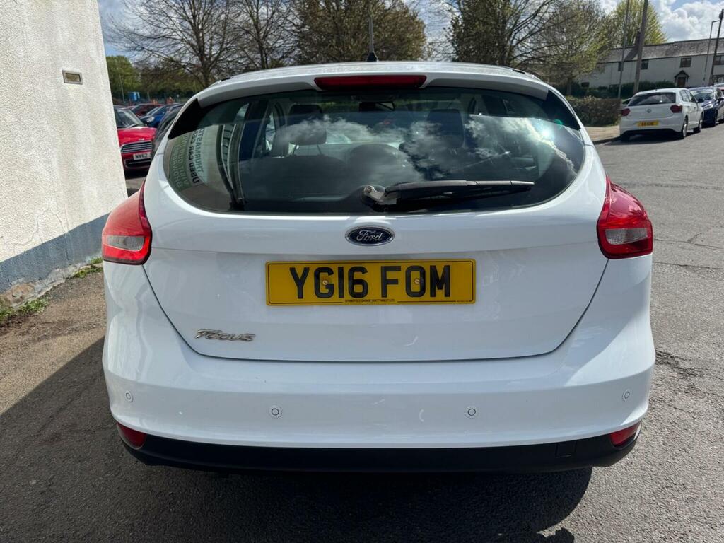 Ford Focus Hatchback 1.5 Tdci Titanium Euro 6 Ss 2016 YG16FOM White #6