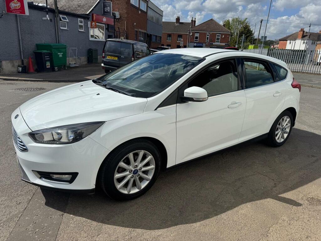 Ford Focus Hatchback 1.5 Tdci Titanium Euro 6 Ss 2016 YG16FOM White #3