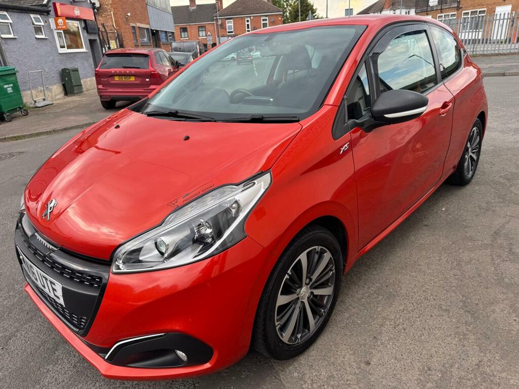 Peugeot 208 Hatchback 1.2 Puretech Xs White Euro 6 20161 MW16UTE Orange #5