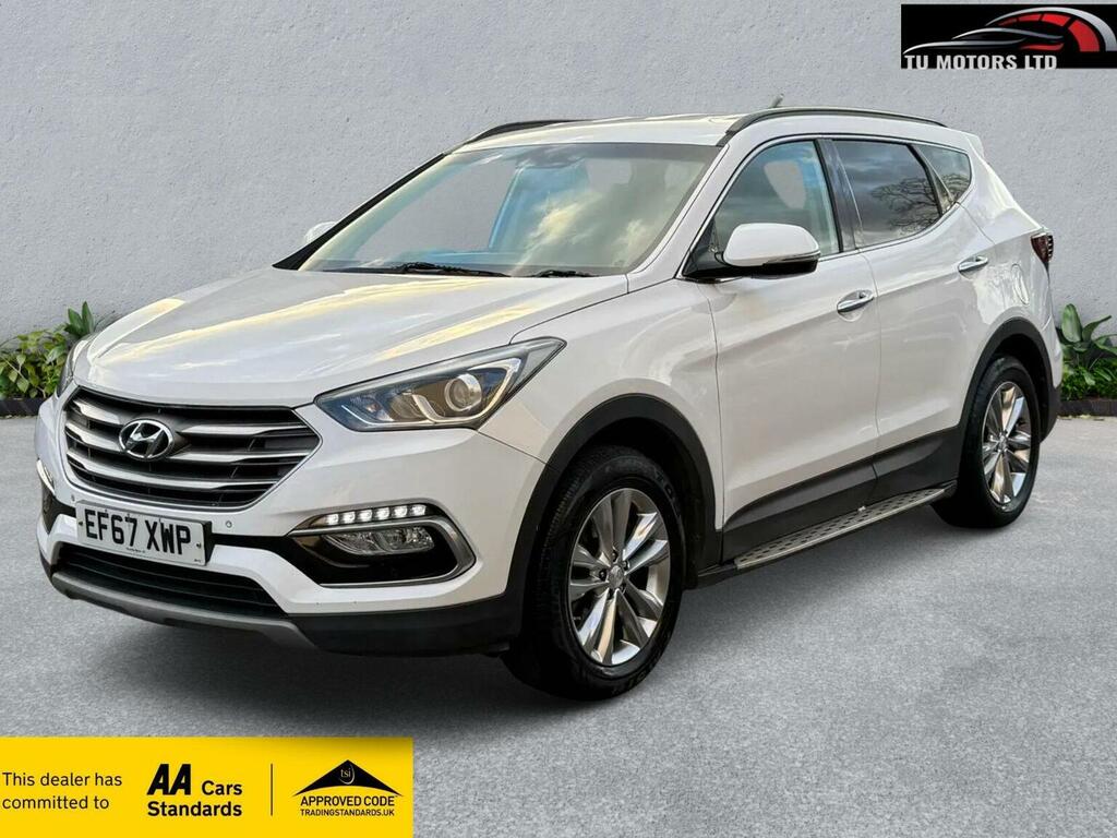 Hyundai Santa Fe Suv 2.2 Crdi Blue Drive Premium 4Wd Euro 6 S EF67XWP White #3