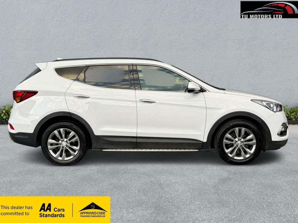 Hyundai Santa Fe Suv 2.2 Crdi Blue Drive Premium 4Wd Euro 6 S EF67XWP White #4